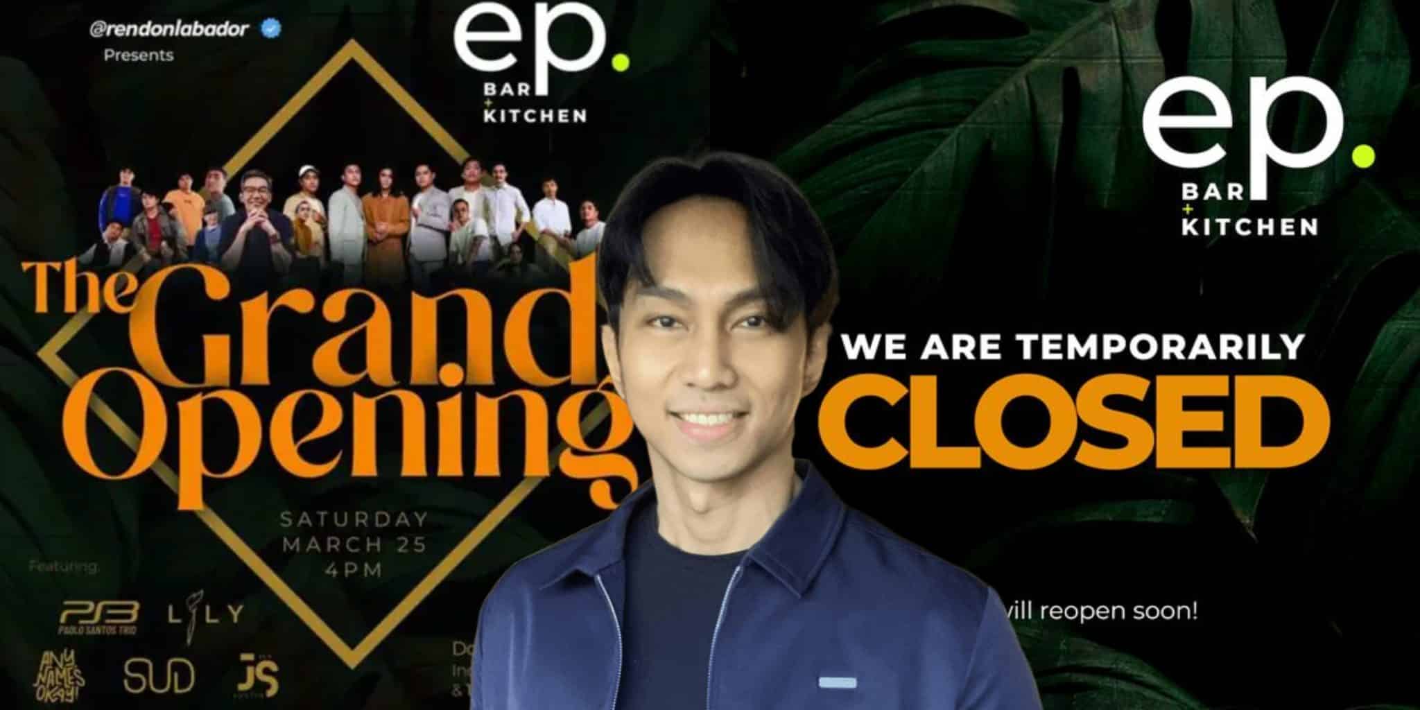 Rendon Labador Nakipag Meeting Sa Mga Empleyado Ng Kanyang Nagsarang