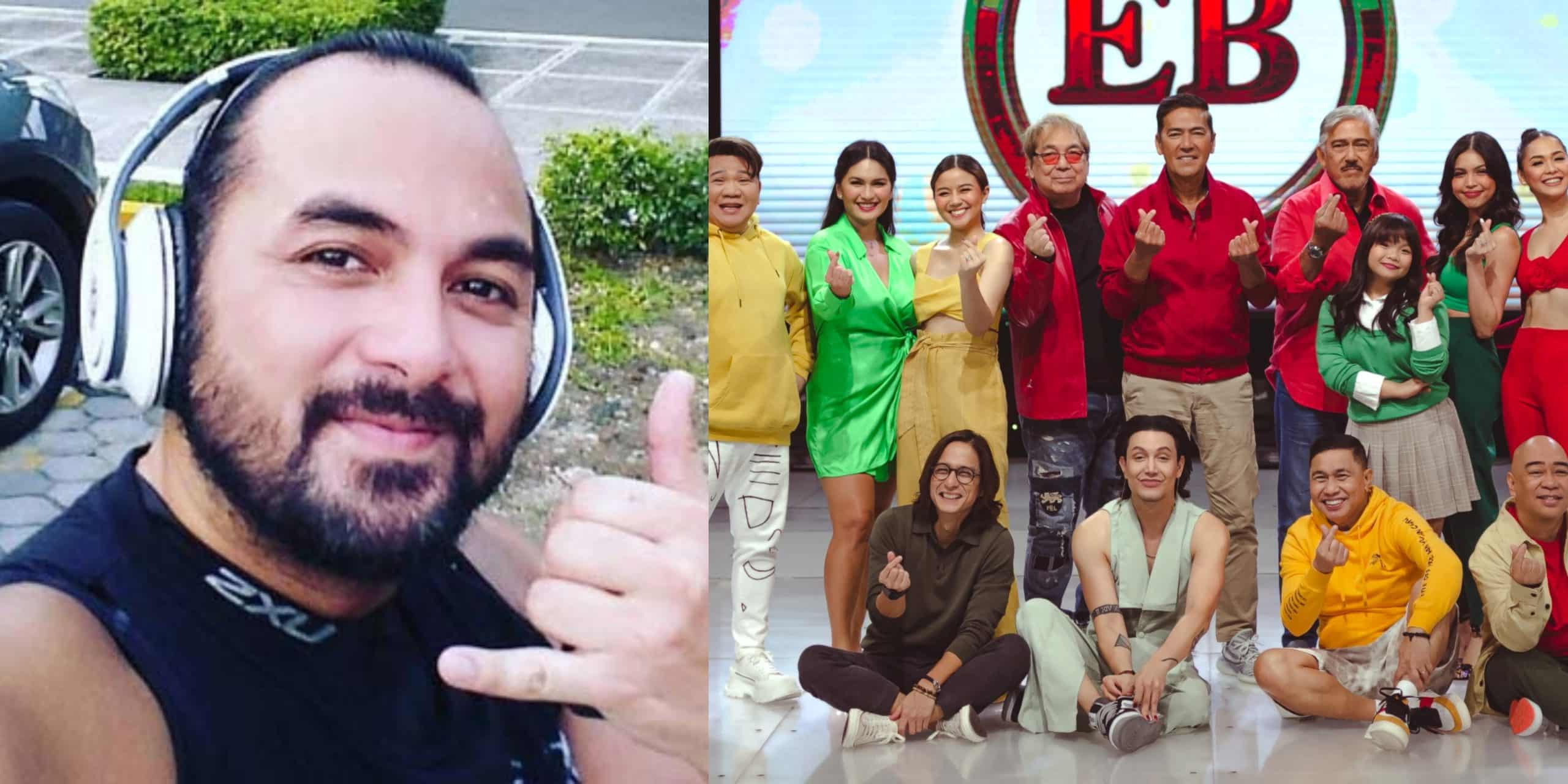 Former Dabarkads Keempee de Leon on Eat Bulaga issue: 